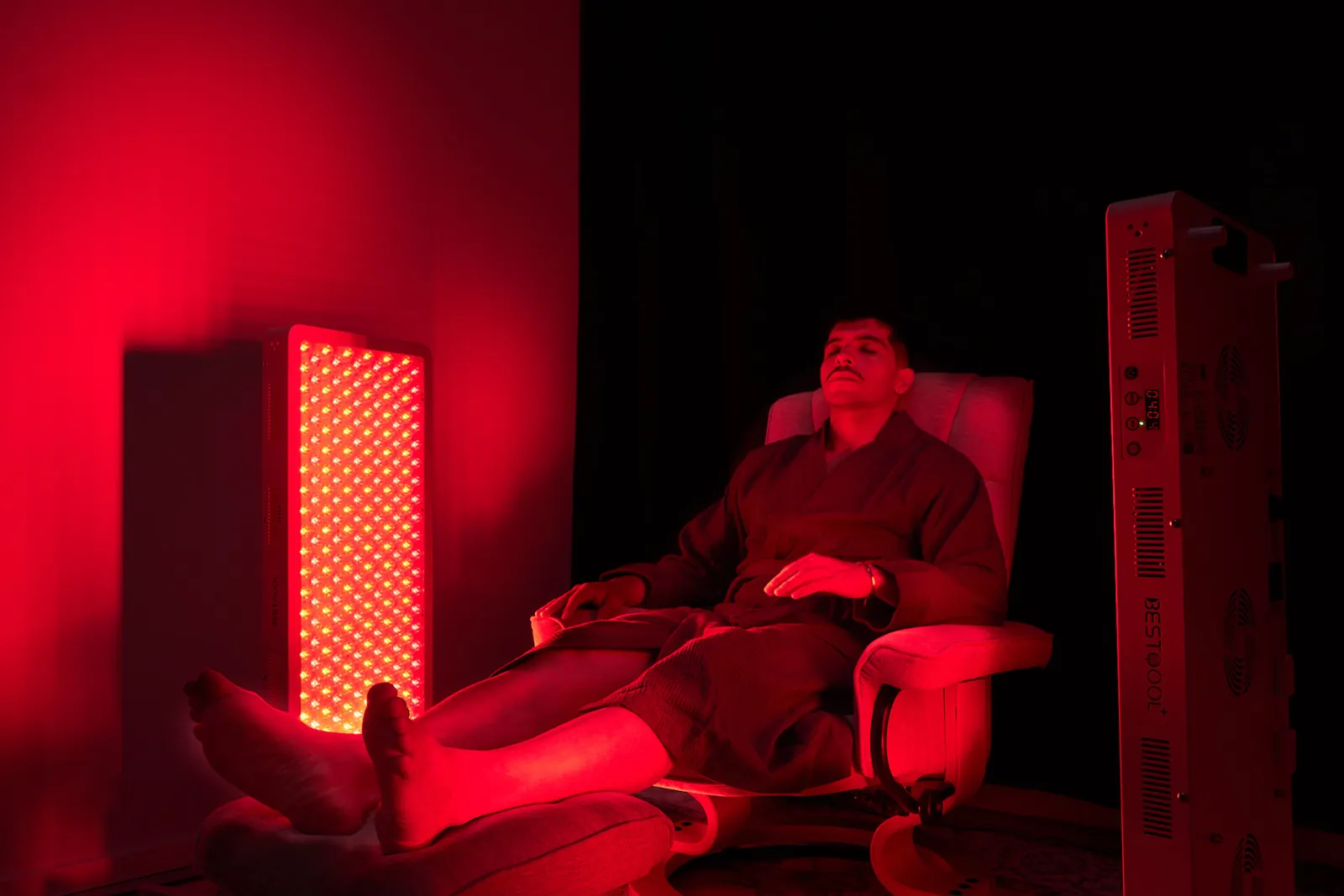 Rotlichttherapie im Zenctuary Studio